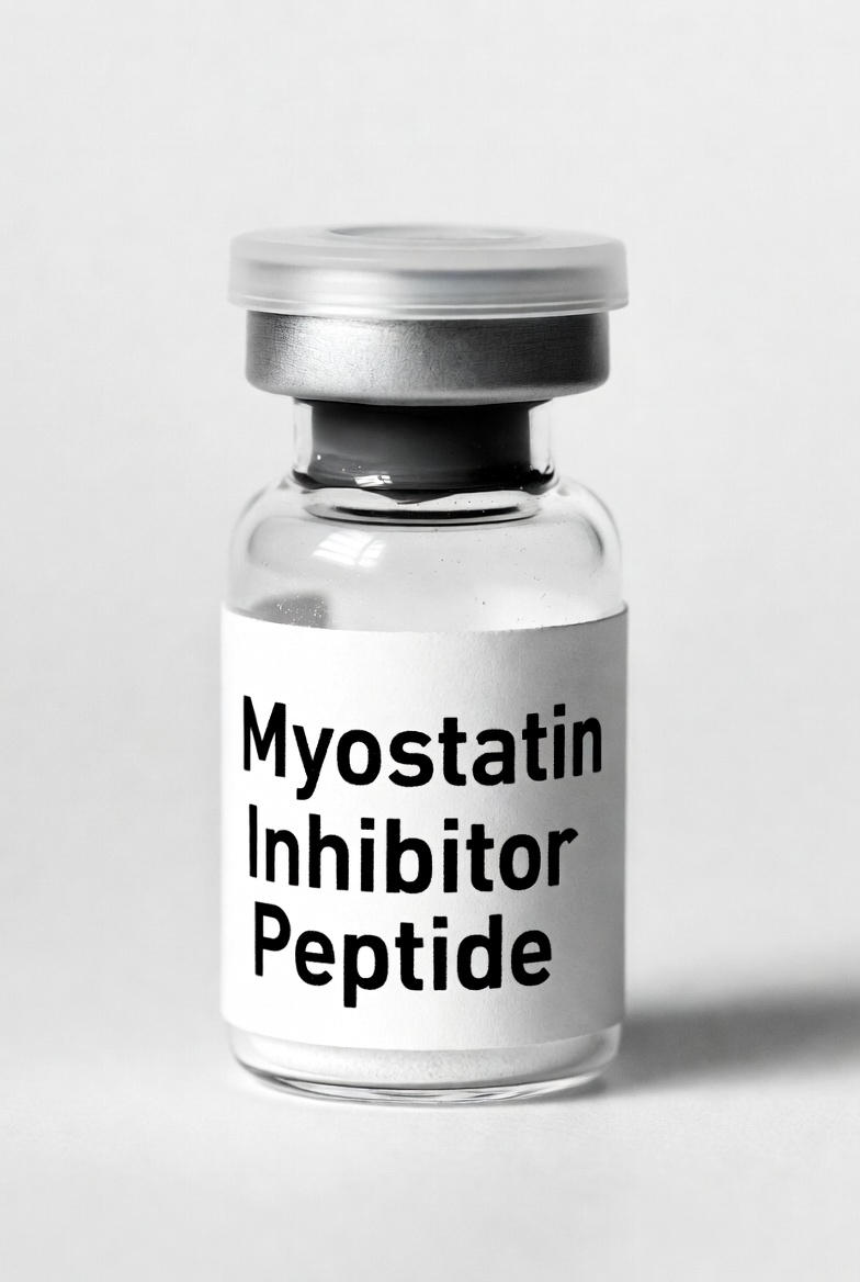 Myostatin Inhibitor >= 99% HPLC research peptide vial